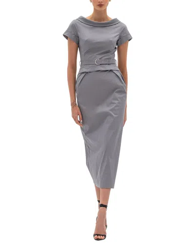 Bgl Sheath Dress In Blue
