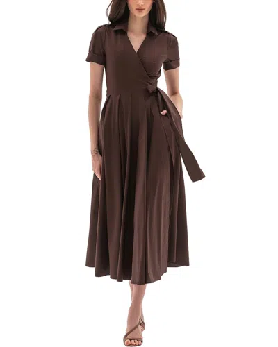 Bgl Shirt Dress In Brown