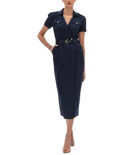 Bgl Shirtdress In Blue