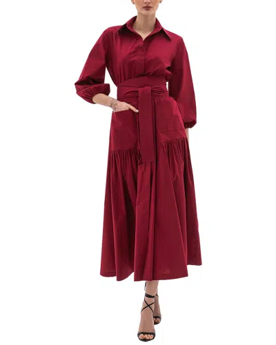 Bgl Shirtdress In Red