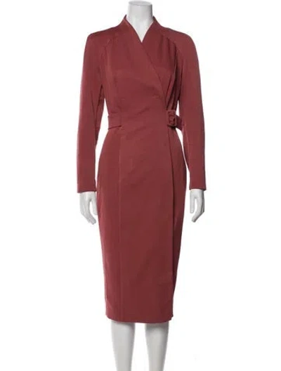 Pre-owned Bgl Trench Coat In Pink