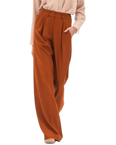 Bgl Wool-blend Pant In Brown