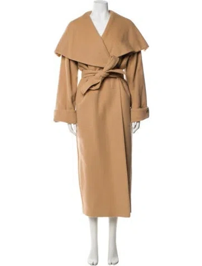 Pre-owned Bgl Wool Coat In Neutral