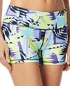 Bh Sport Women's Chandra Active Shorts In Abstract Warrior In Multi