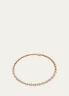 BHANSALI CONNECT COLLECTION PAVE DIAMOND NECKLACE IN ROSE GOLD