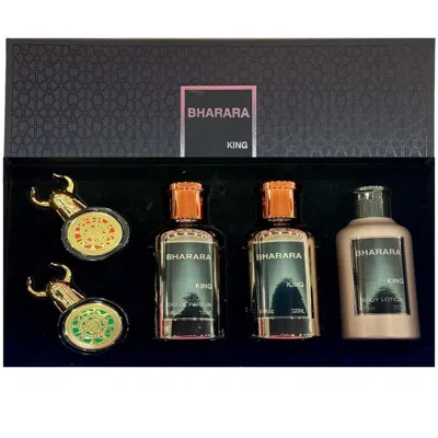 Bharara Men's King 5pcs Edp Gift Set Fragrances 810200670152 In Transparent