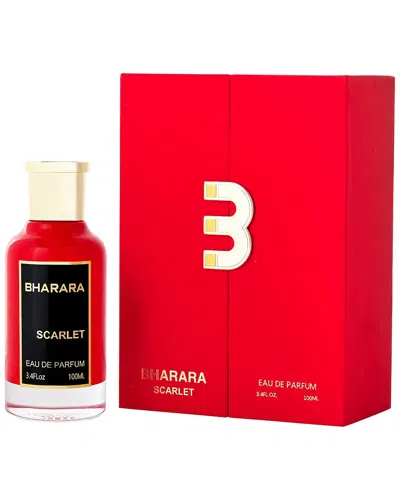 Bharara Unisex 3.4oz Scarlet Edp In Transparent