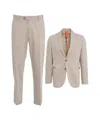 Bharnaba Incenso' Single-breasted Suit In Neutral