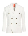 Bharnaba Man Blazer Beige Size 40 Polyester, Elastane In Neutral