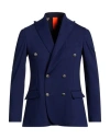 Bharnaba Man Blazer Blue Size 42 Viscose, Polyamide, Elastane