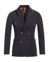 Bharnaba Man Blazer Midnight Blue Size 34 Viscose, Polyamide, Elastane