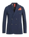 Bharnaba Man Blazer Navy Size 46 Viscose, Polyamide, Elastane
