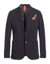 Bharnaba Man Blazer Midnight Blue Size 42 Viscose, Polyamide, Elastane