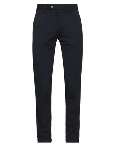 Bharnaba Man Pants Navy Blue Size 38 Viscose, Polyamide, Elastane