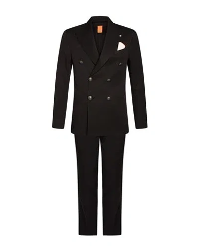 Bharnaba Man Suit Black Size 38 Polyester, Elastane