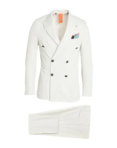 Bharnaba Man Suit Light Grey Size 36 Polyester, Viscose, Elastane