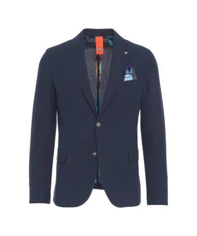 Bharnaba Single-breasted Blazer With Notched Lapels