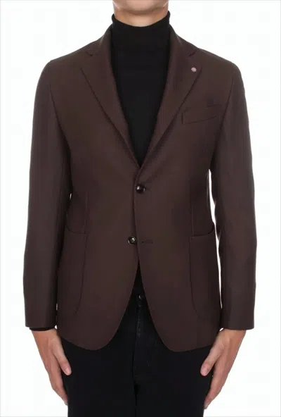 Bharnaba Tailored Brown Blazer