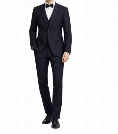 Bharnaba Tevere Two Piece Tailored Suit In Blue
