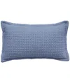 Bhawna's Fusion Vibhsa Honeycomb Handwoven Textured Pillow, 14" X 24"