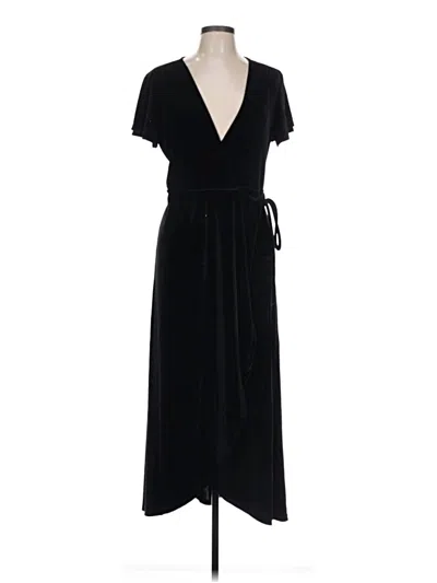Pre-owned Bhldn Casual Dress In Black