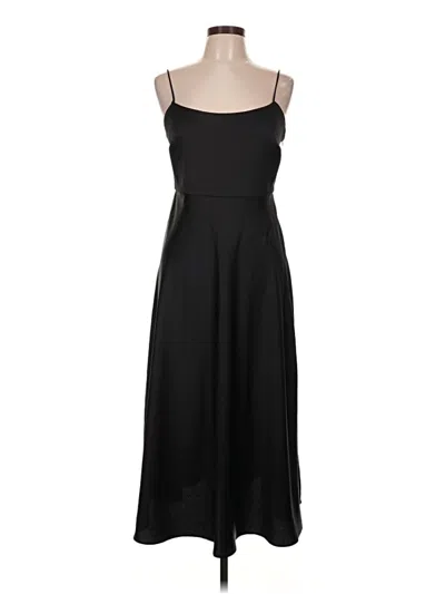 Pre-owned Bhldn Casual Dress In Black