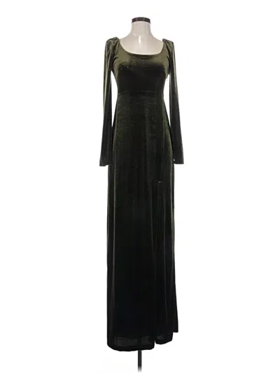 Pre-owned Bhldn Casual Dress In Black