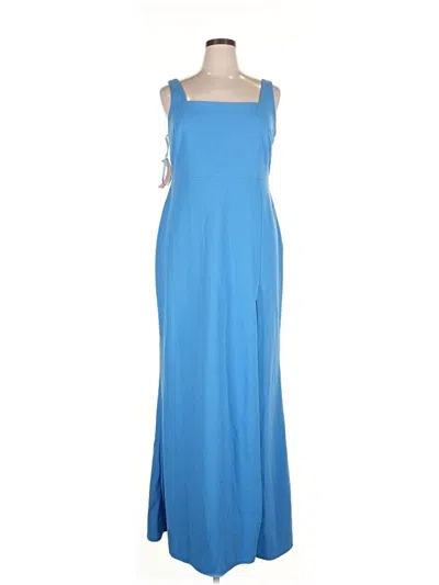 Pre-owned Bhldn Casual Dress In Blue