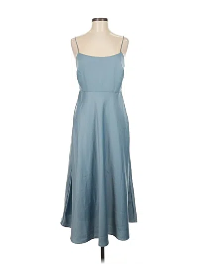 Pre-owned Bhldn Casual Dress In Blue