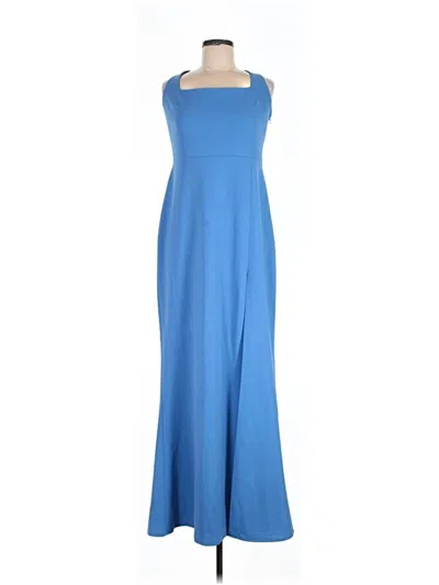 Pre-owned Bhldn Casual Dress In Blue