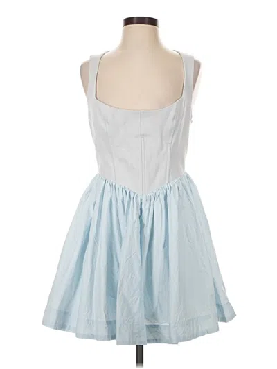 Pre-owned Bhldn Casual Dress In Blue
