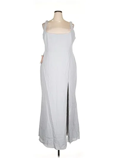 Pre-owned Bhldn Casual Dress In Gray