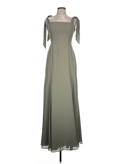 Pre-owned Bhldn Casual Dress In Gray