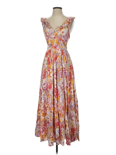 Pre-owned Bhldn Casual Dress In Orange