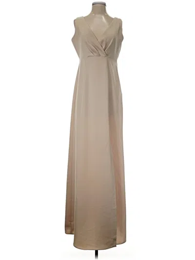 Pre-owned Bhldn Casual Dress In Tan