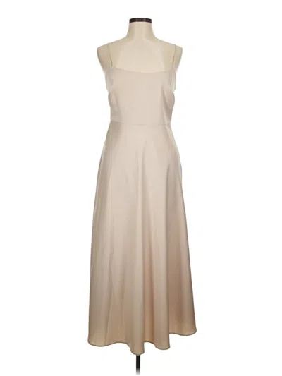 Pre-owned Bhldn Casual Dress In Tan