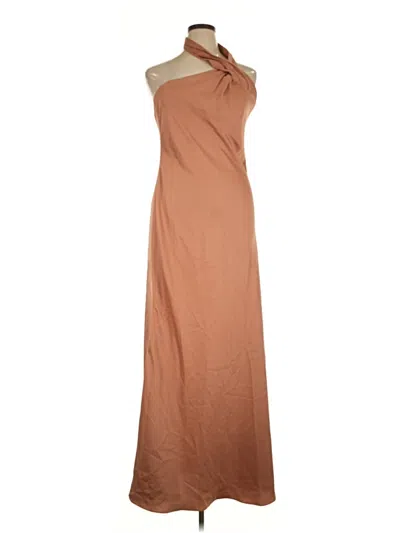 Pre-owned Bhldn Casual Dress In Tan