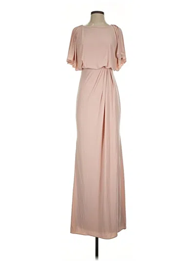 Pre-owned Bhldn Casual Dress In Tan