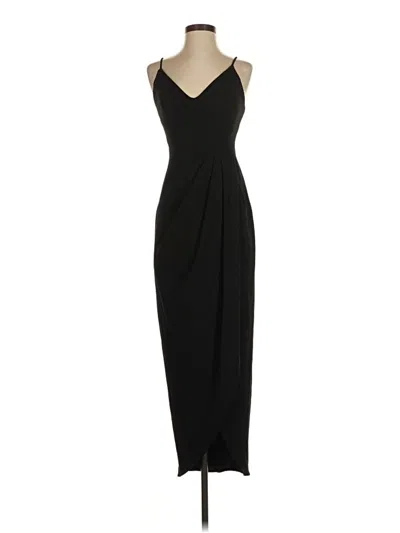 Pre-owned Bhldn Cocktail Dress In Black
