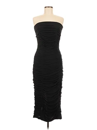Pre-owned Bhldn Cocktail Dress In Black