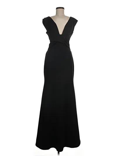 Pre-owned Bhldn Cocktail Dress In Black