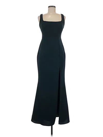 Pre-owned Bhldn Cocktail Dress In Black
