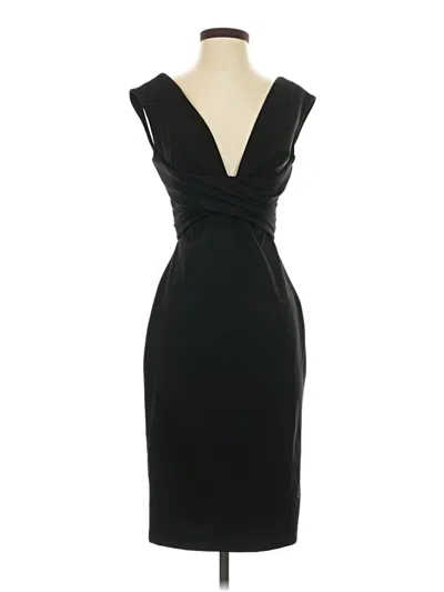 Pre-owned Bhldn Cocktail Dress In Black