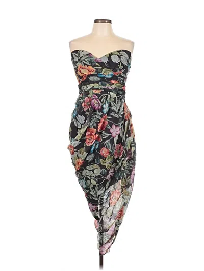 Pre-owned Bhldn Cocktail Dress In Black