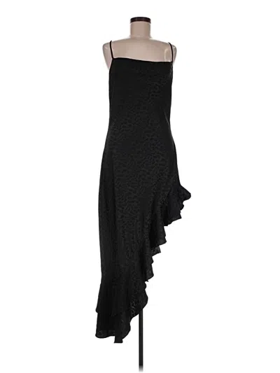 Pre-owned Bhldn Cocktail Dress In Black