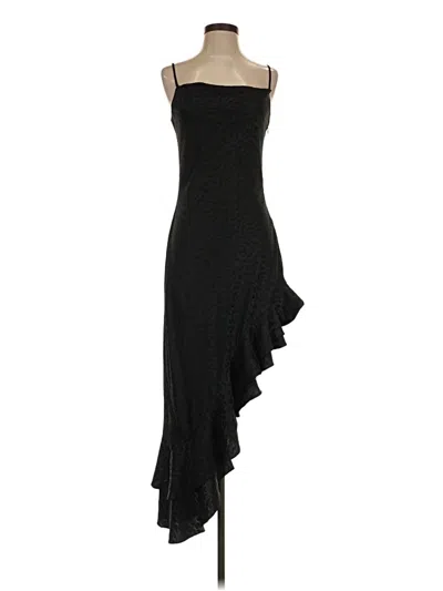 Pre-owned Bhldn Cocktail Dress In Black