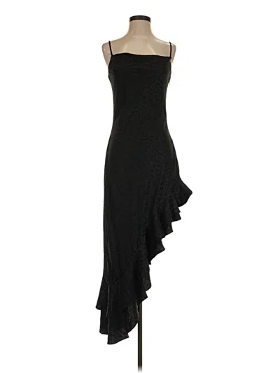 Pre-owned Bhldn Cocktail Dress In Black