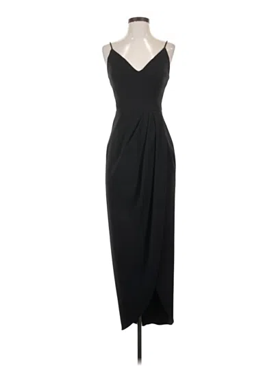Pre-owned Bhldn Cocktail Dress In Black