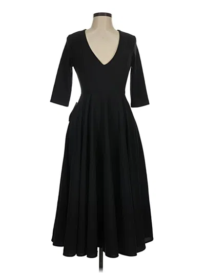 Pre-owned Bhldn Cocktail Dress In Black