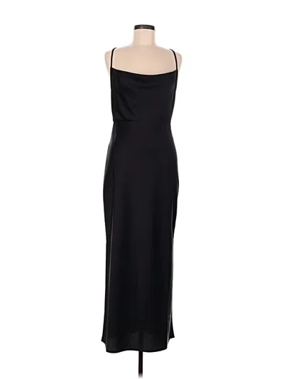 Pre-owned Bhldn Cocktail Dress In Black